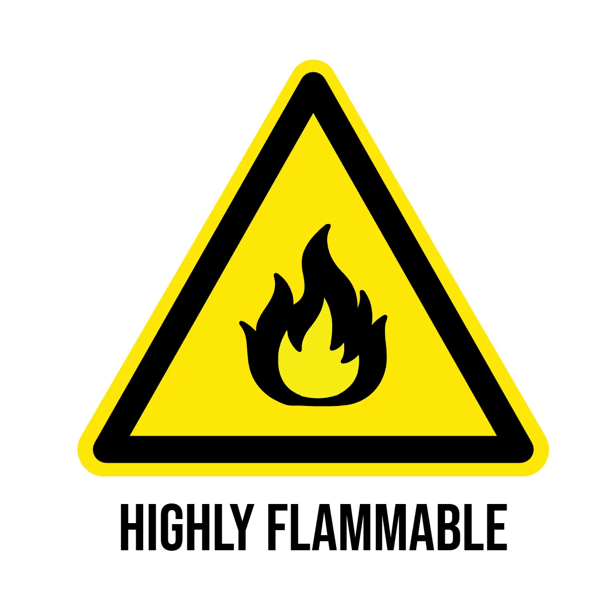 Free Flammable Hazard Sign Template to Edit Online