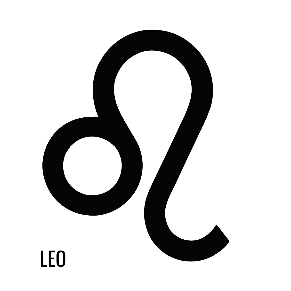 Free Leo Zodiac Symbol Sign Template to Edit Online