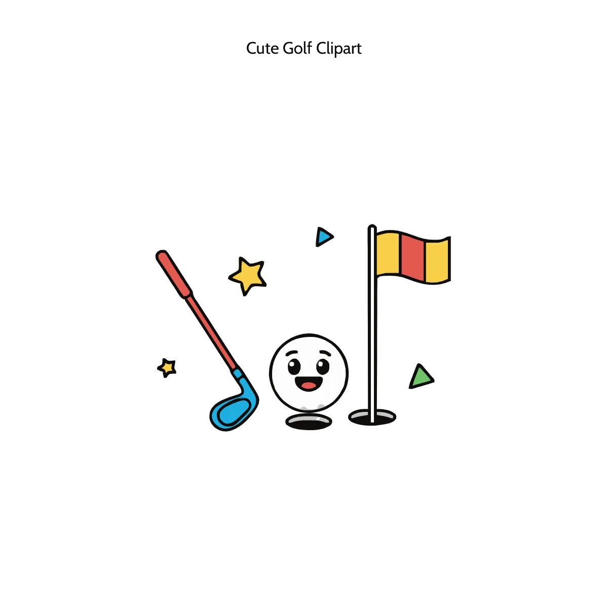 Free Cute Golf Clipart Template to Edit Online Free Cute Golf Clipart Template to Edit Online