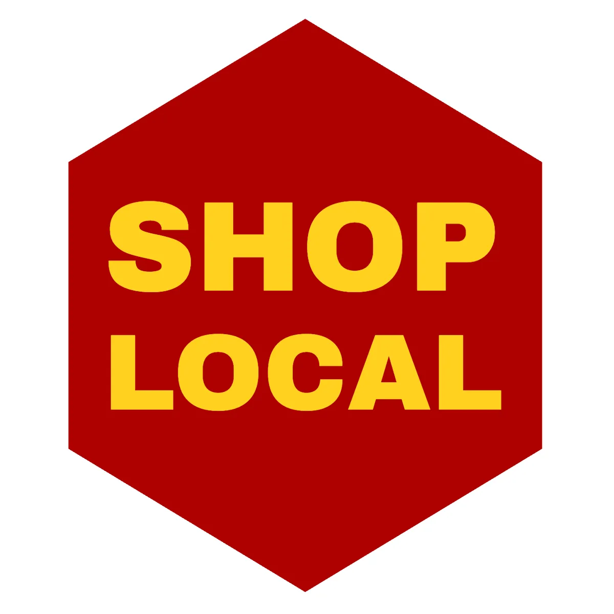 Local Products Retail Sign Template