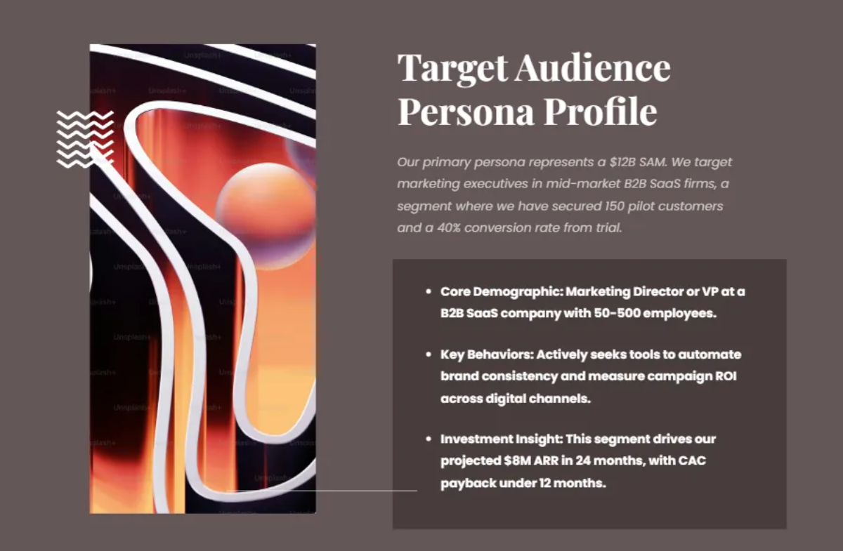 Free Brand Key Pitch Deck Template to Edit Online