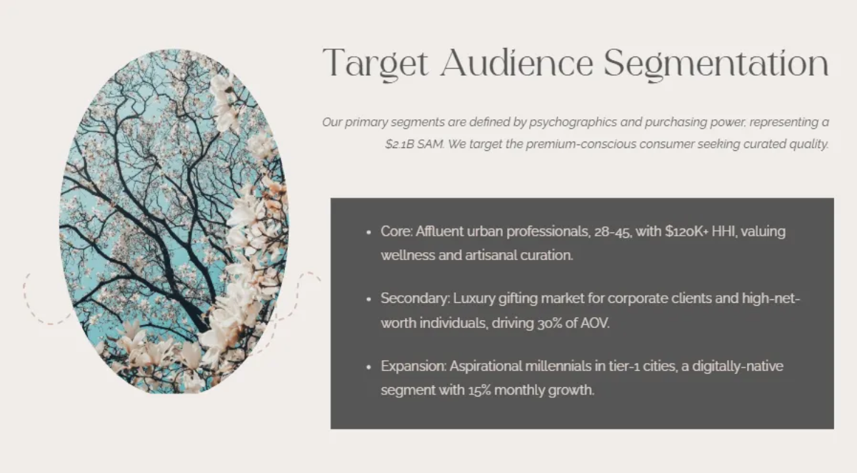 Freesia Pitch Deck Template to Edit Online