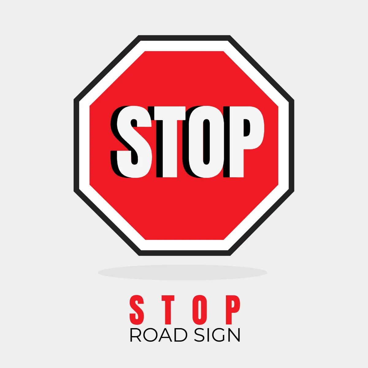 Free Road Sign Stop Clip Art Template to Edit Online Free Road Sign Stop Clip Art Template to Edit Online