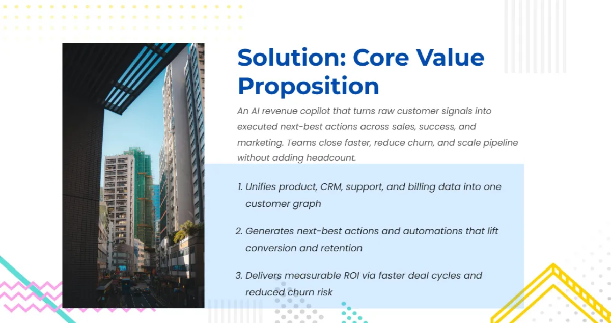 Free Technology Pitch Deck Template to Edit Online