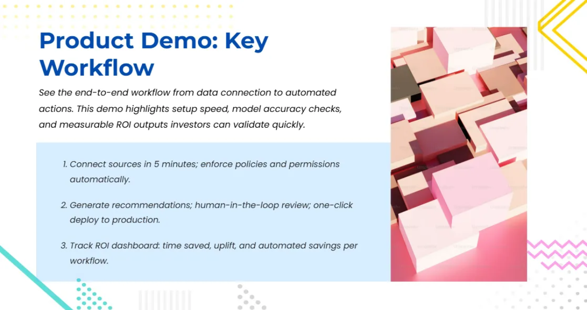 Free Technology Pitch Deck Template to Edit Online