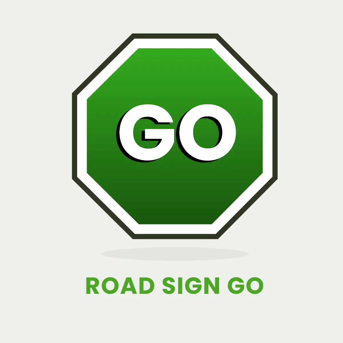Free Road Sign Go Clip Art Template to Edit Online Free Road Sign Go Clip Art Template to Edit Online