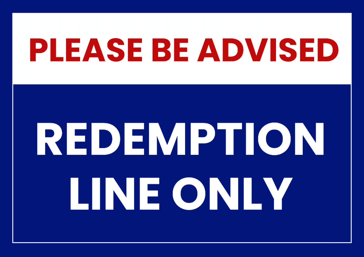 Free Redemption Line Theme Park Sign Template to Edit Online