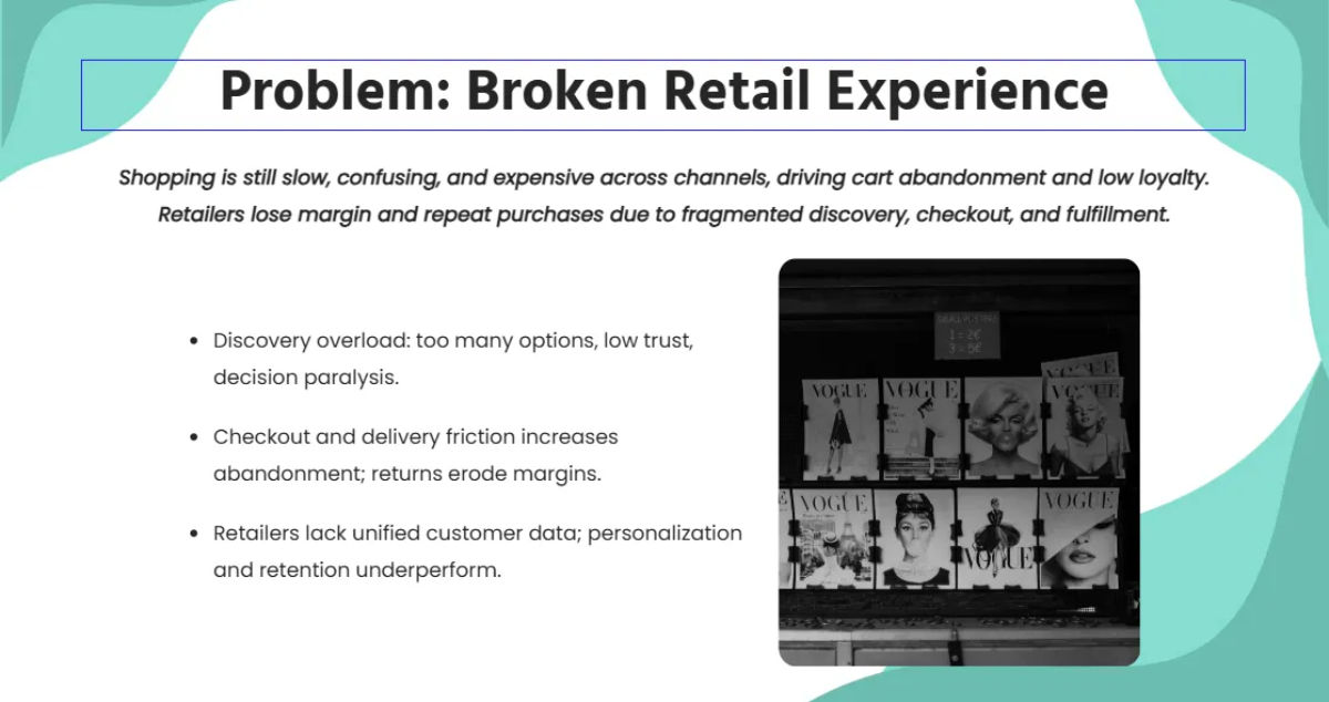 Free Retail Startup Pitch Deck Template to Edit Online