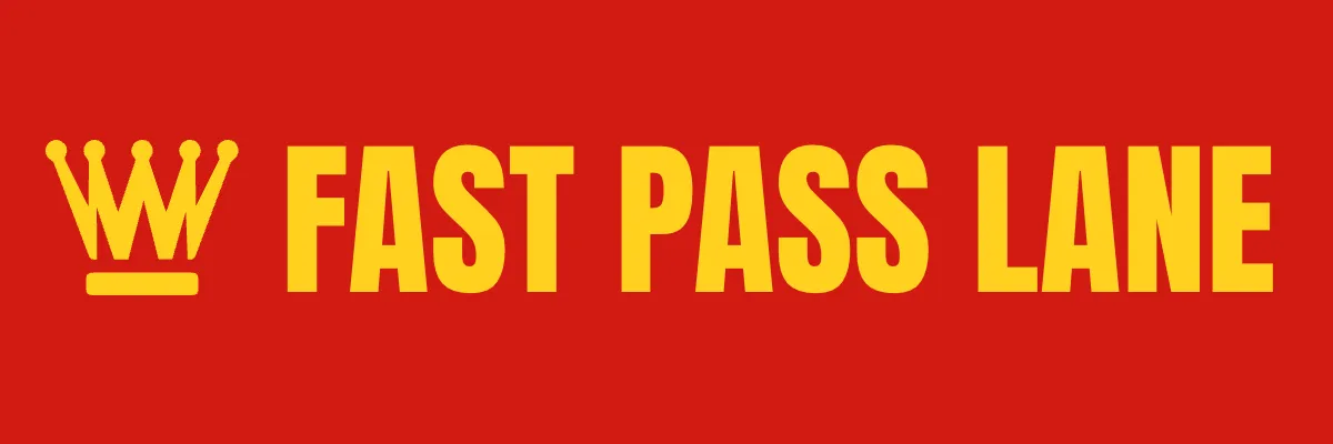Free Fast Pass Lane Amusement Park Sign Template to Edit Online