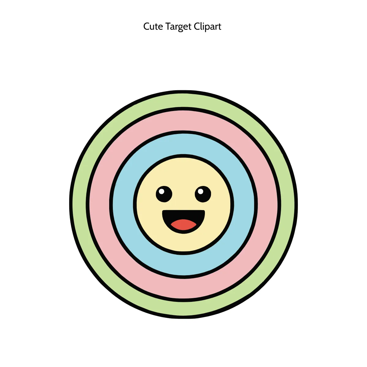 Free Cute Target Clipart Template to Edit Online Free Cute Target Clipart Template to Edit Online