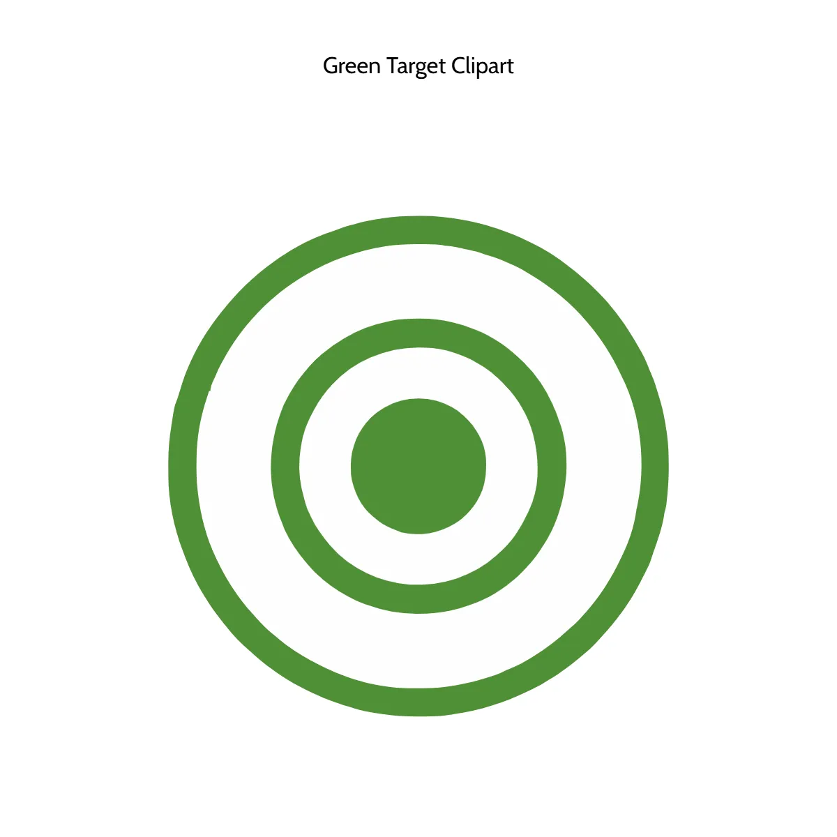 Green Target Clipart