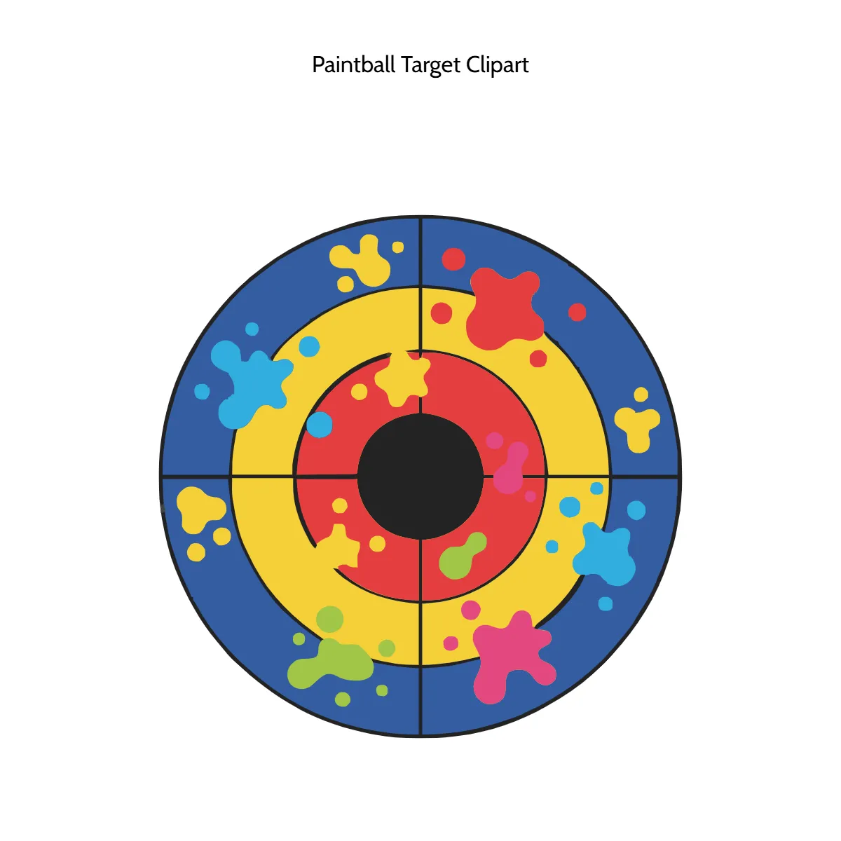 Free Paintball Target Clipart Template to Edit Online Free Paintball Target Clipart Template to Edit Online