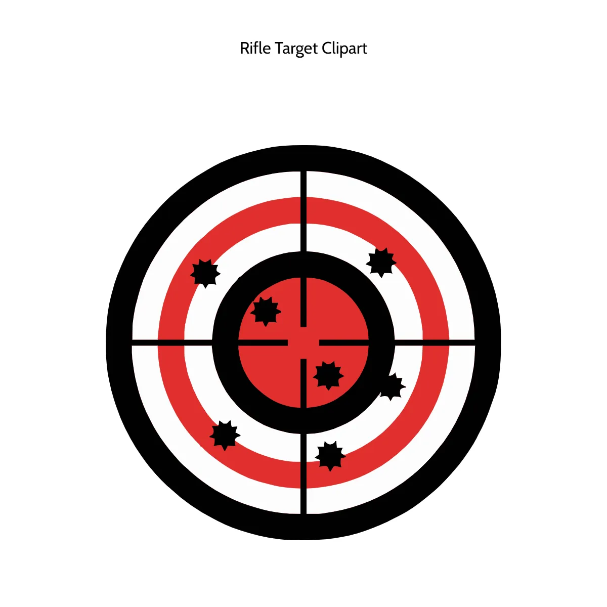 Free Rifle Target Clipart Template to Edit Online Free Rifle Target Clipart Template to Edit Online