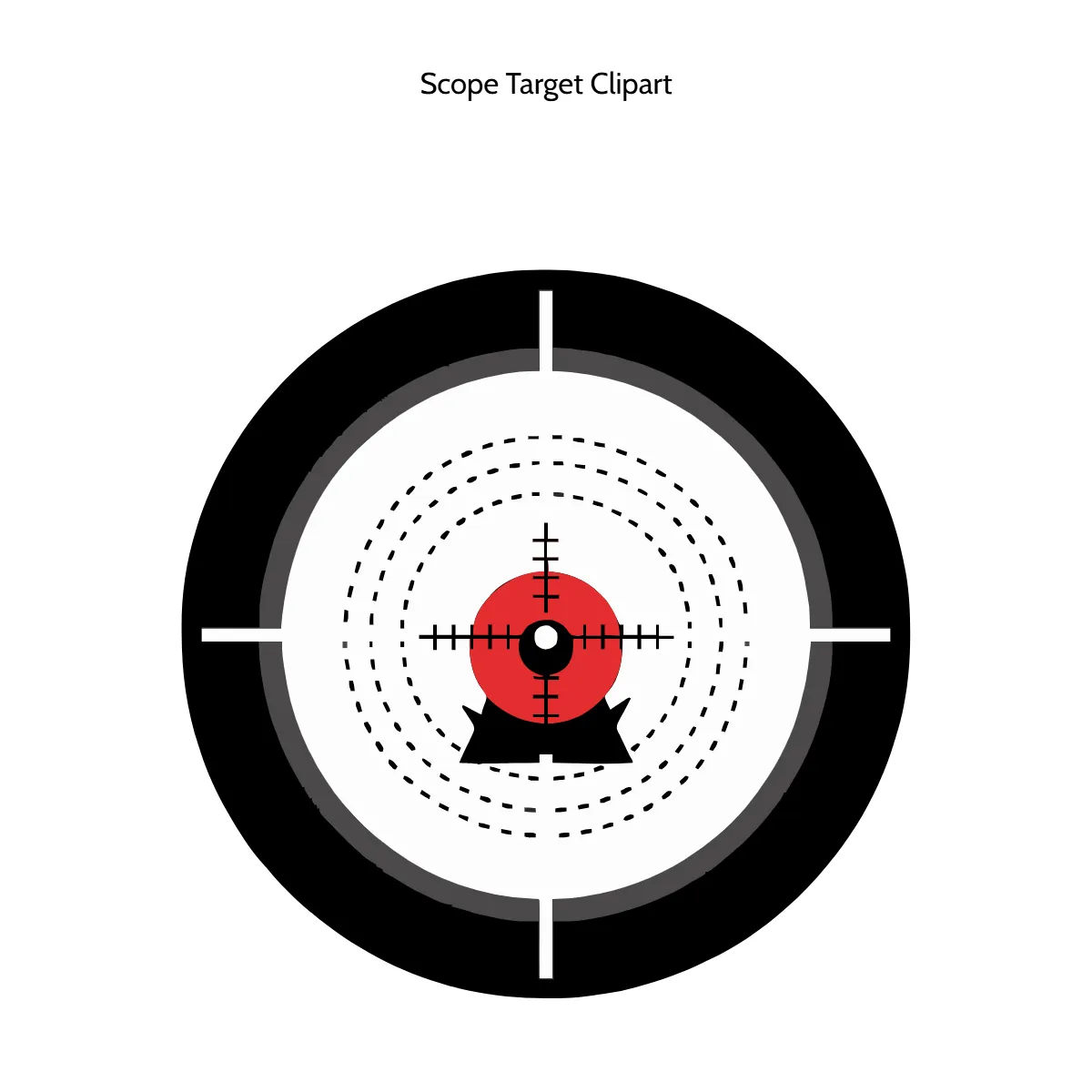 Free Scope Target Clipart Template to Edit Online Free Scope Target Clipart Template to Edit Online