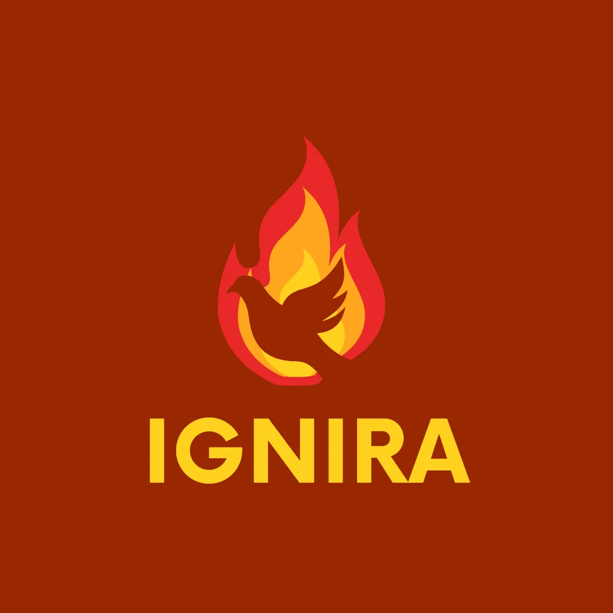 Free Flame Symbol Logo Template to Edit Online