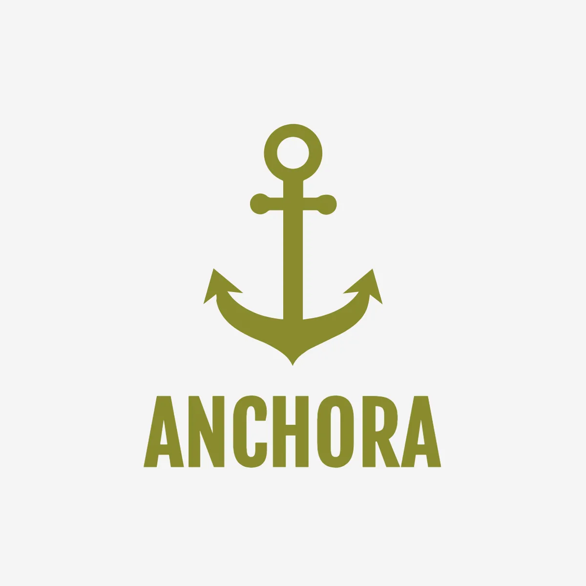 Anchor Symbol Logo
