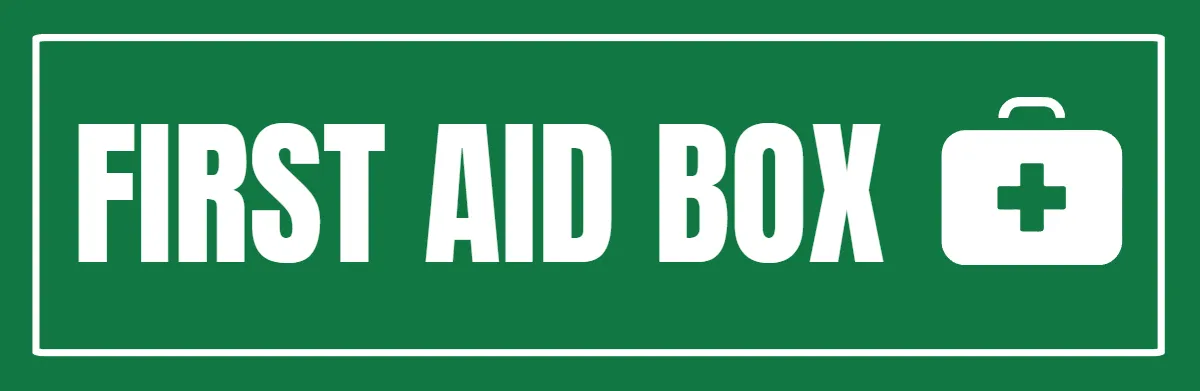 Free First Aid Box Medical Sign Template to Edit Online