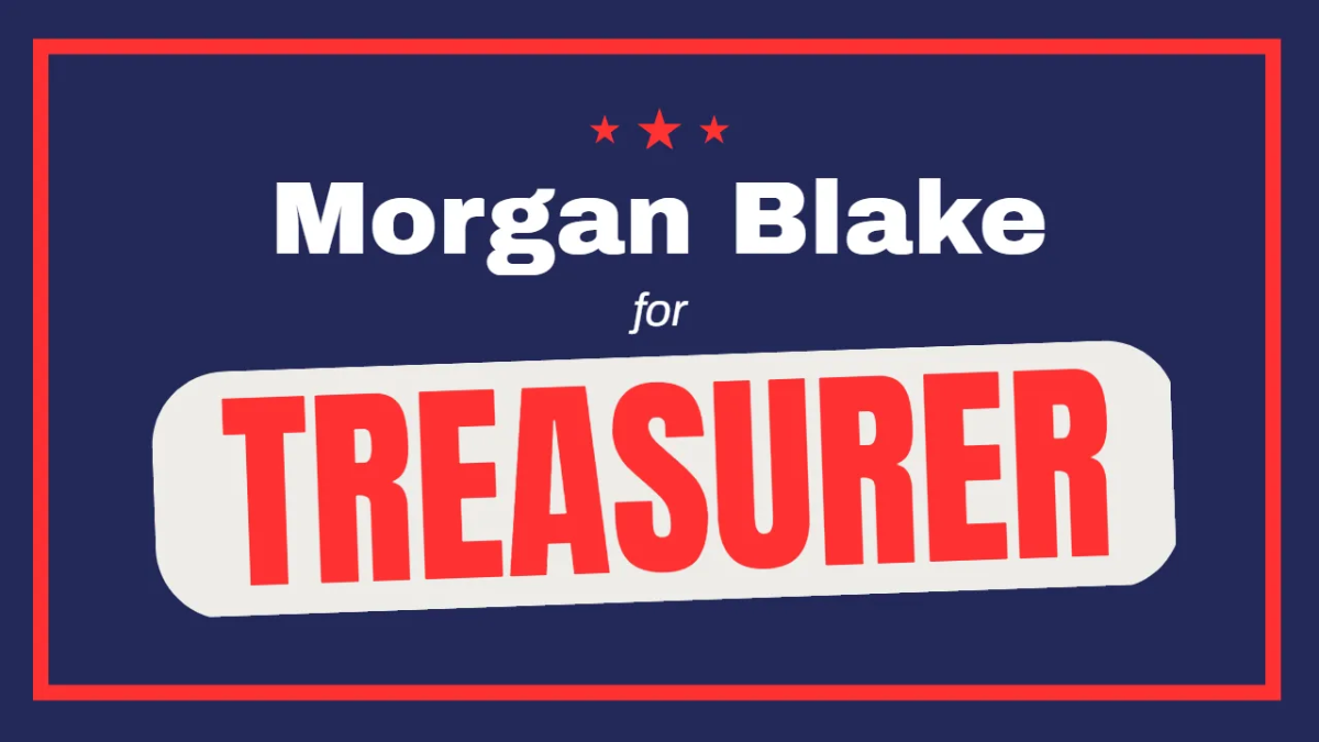 Treasurer Political Sign Template