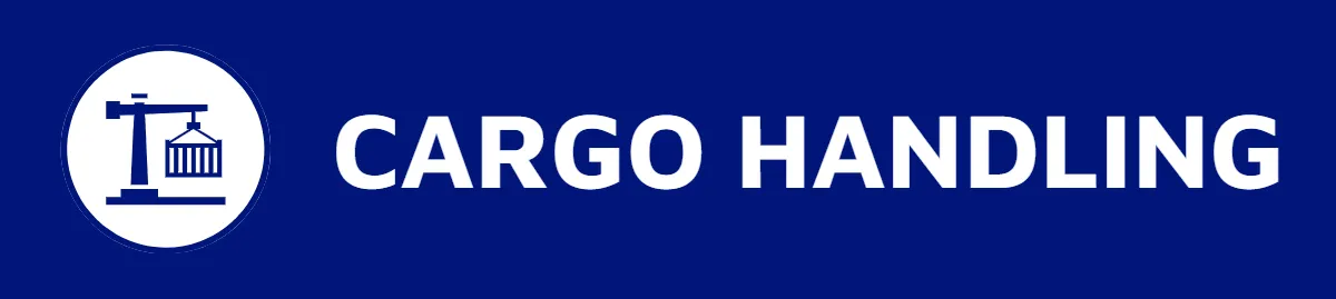 Cargo Handling Area Seaport Sign Template