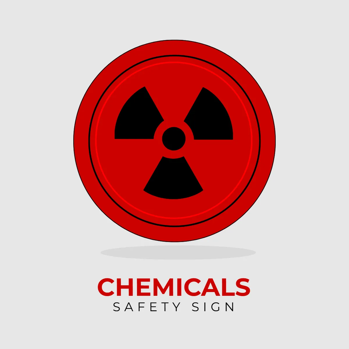Free Safety Sign Chemical Clip Art Template to Edit Online