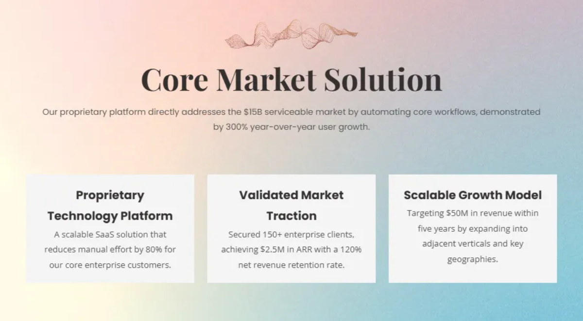 Free Minimalist Pitch Deck Template to Edit Online