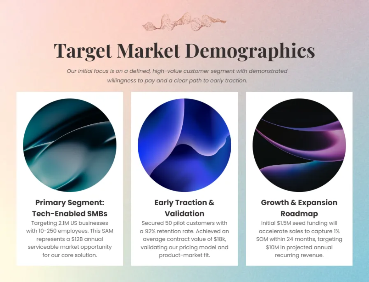 Free Minimalist Pitch Deck Template to Edit Online