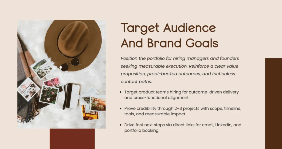 Free Personal Branding Portfolio Template to Edit Online