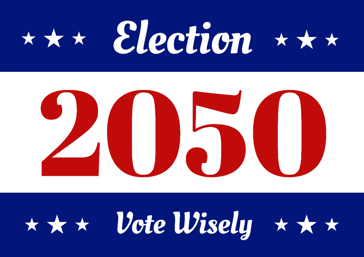 Election Year Political Sign Template