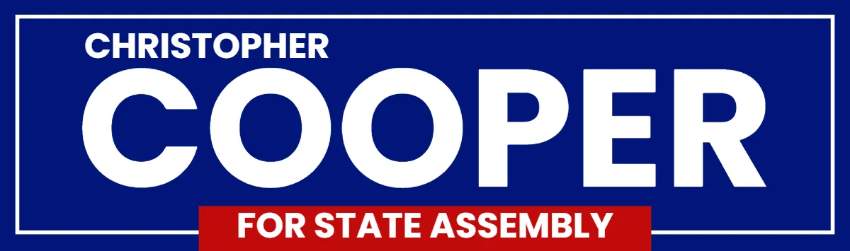 State Assembly Political Sign Template