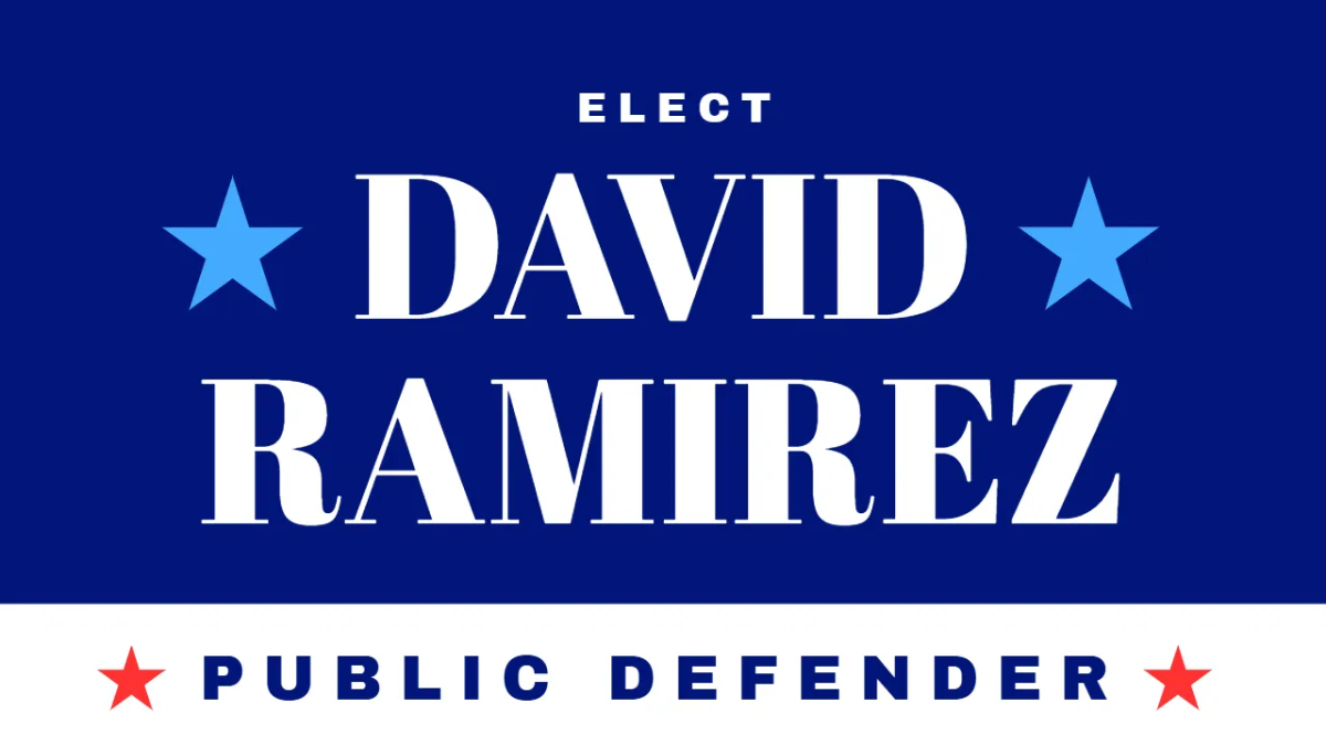 Public Defender Political Sign Template