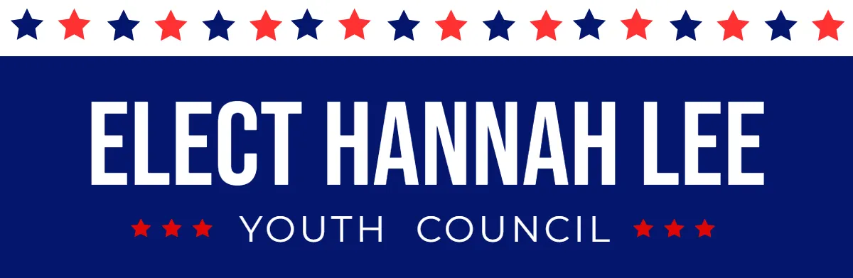 Youth Council Political Sign Template