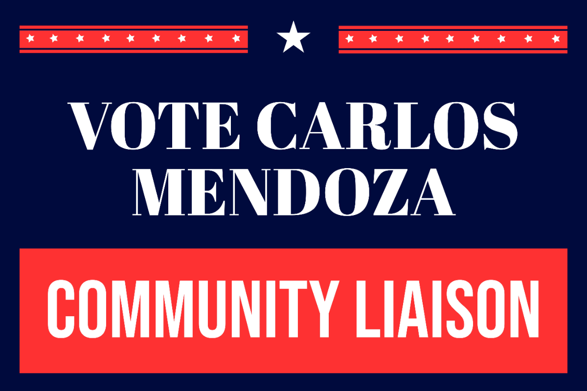 Community Liaison Political Sign Template