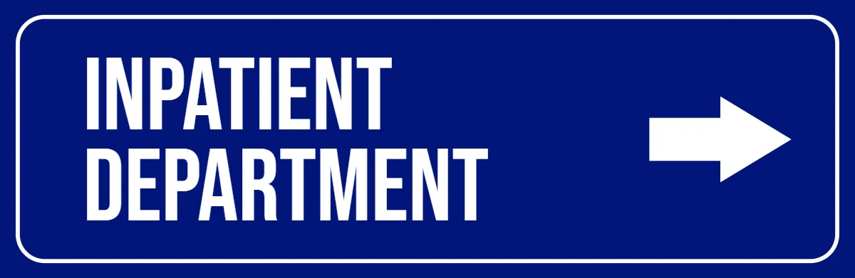 Inpatient Department Medical Sign Template