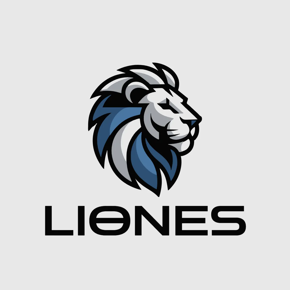 Free Geometric Lion Logo Template to Edit Online