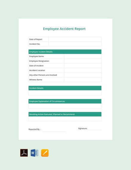 free employee accident report template 440x570 1
