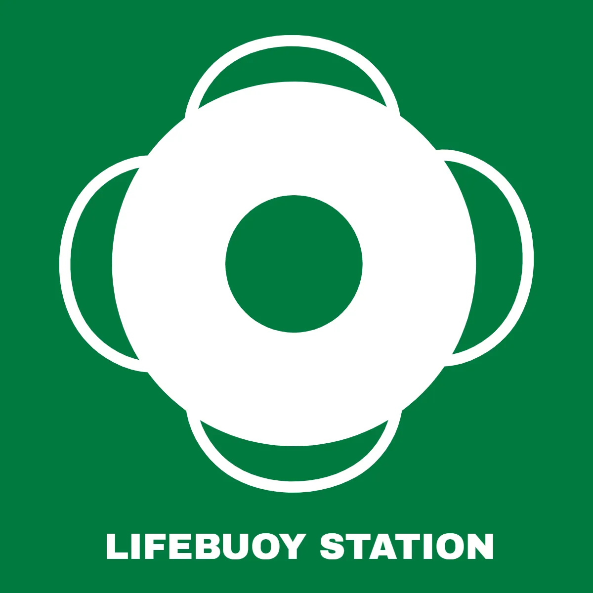 Free Lifebuoy Station Seaport Sign Template to Edit Online