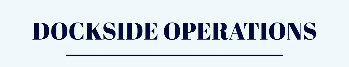 Free Dockside Operations Seaport Sign Template to Edit Online