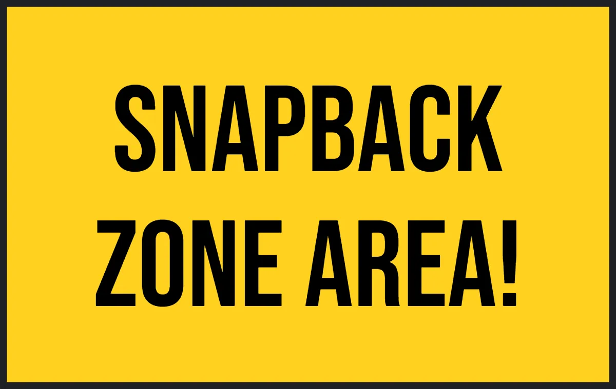 Free Snap Back Zone Area Seaport Sign Template to Edit Online