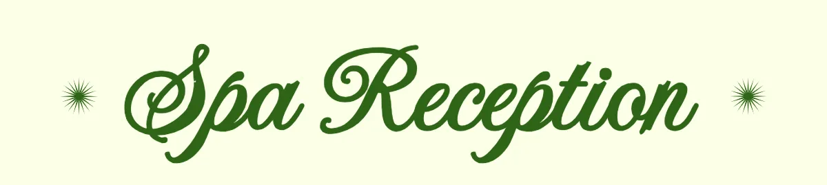 Free Spa Reception Hotel Sign Template to Edit Online