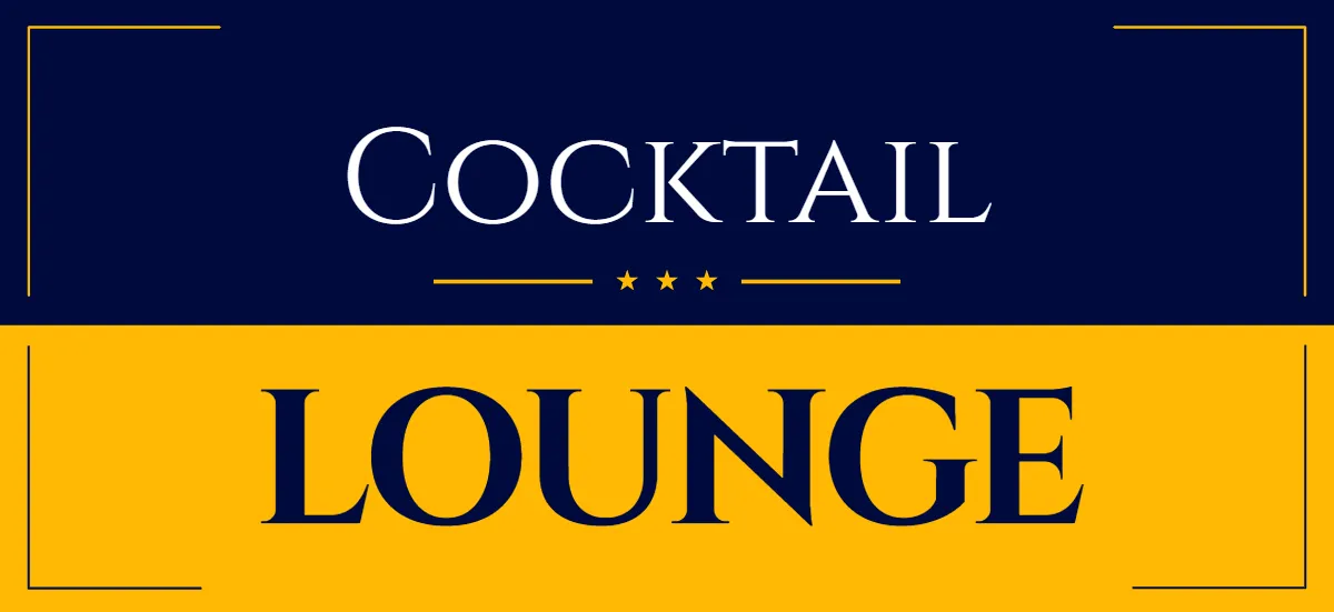 Free Cocktail Lounge Hotel Sign Template to Edit Online