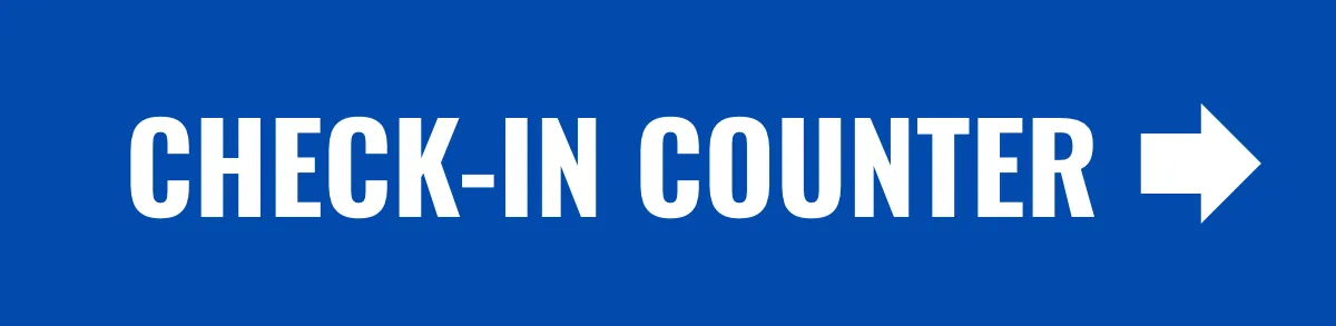 Free Passenger Check-In Counter Seaport Sign Template to Edit Online