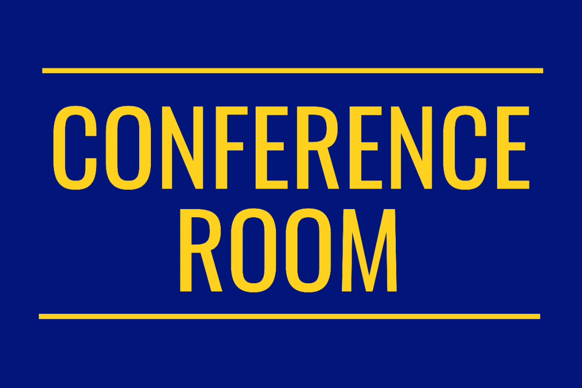 Free Conference Room Hotel Sign Template to Edit Online