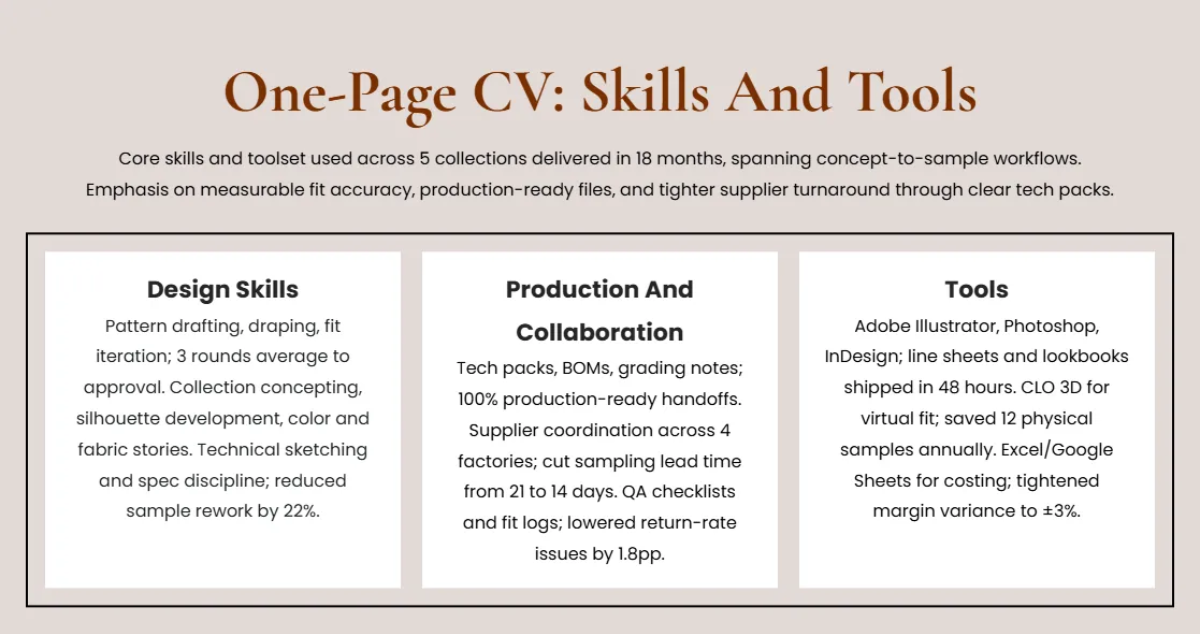 Free Fashion Designer Portfolio Template to Edit Online