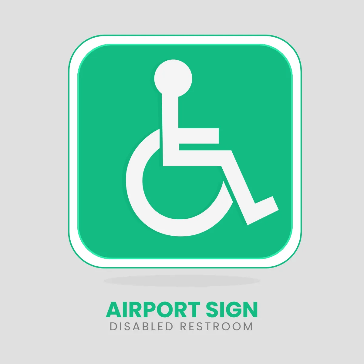 Free Airport Sign Disabled Restroom Clip Art Template to Edit Online Free Airport Sign Disabled Restroom Clip Art Template to Edit Online