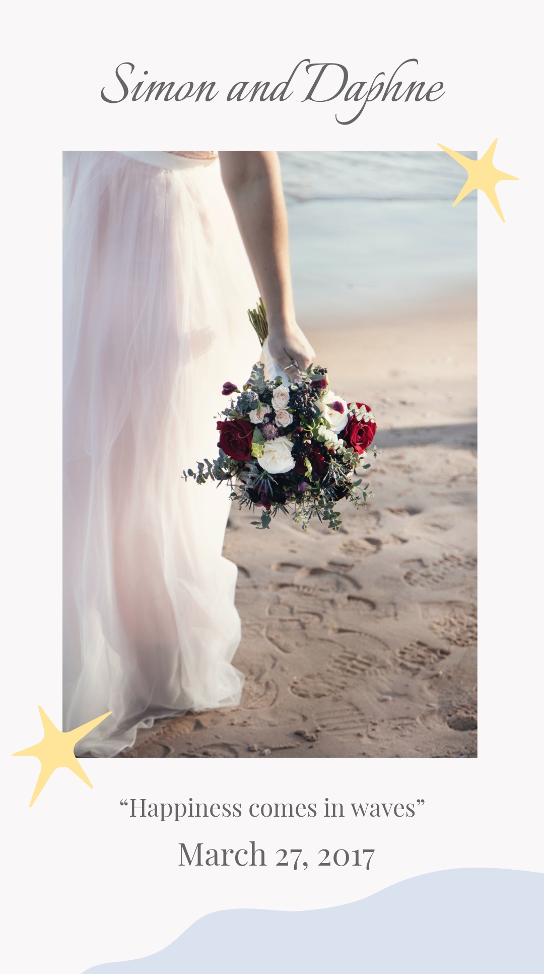 Beach Wedding Instagram Story Template 3.jpe