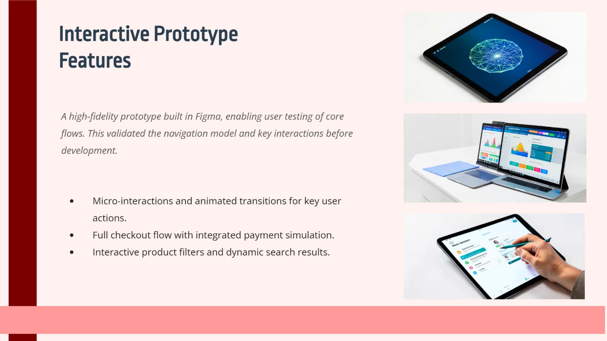 Free UX/UI Case Study Portfolio Presentation Template to Edit Online