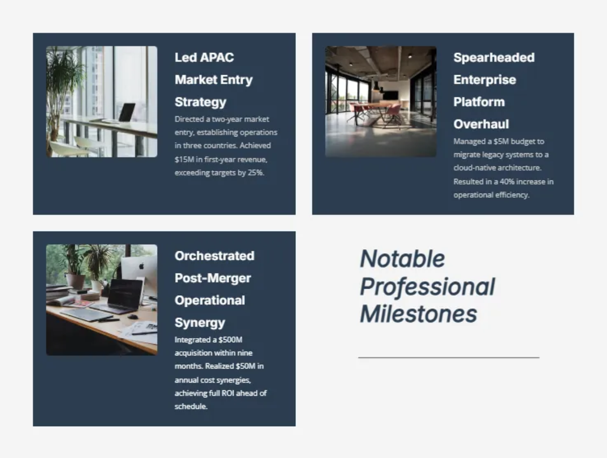 Free Formal and Professional Portfolio Template to Edit Online