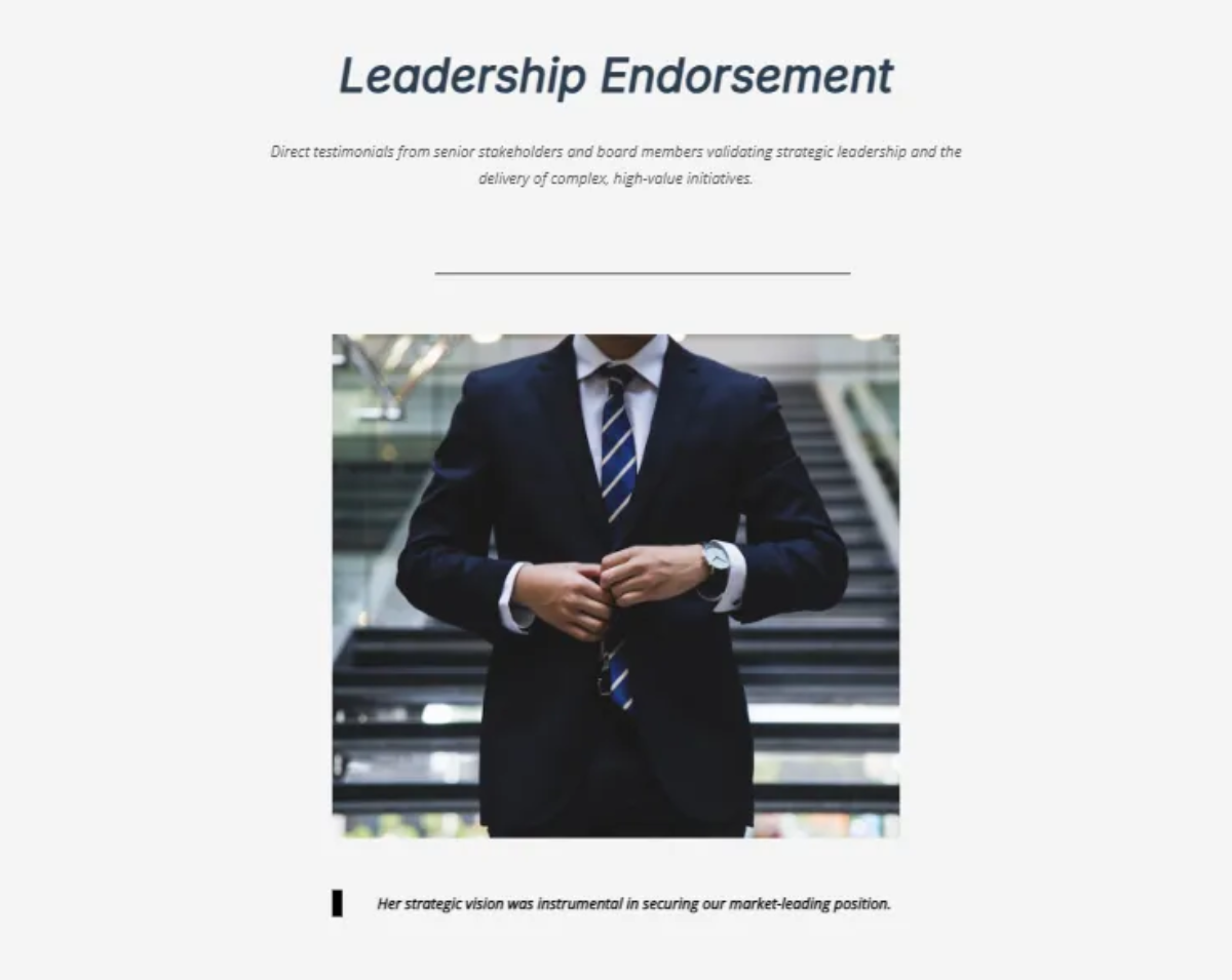 Free Formal and Professional Portfolio Template to Edit Online