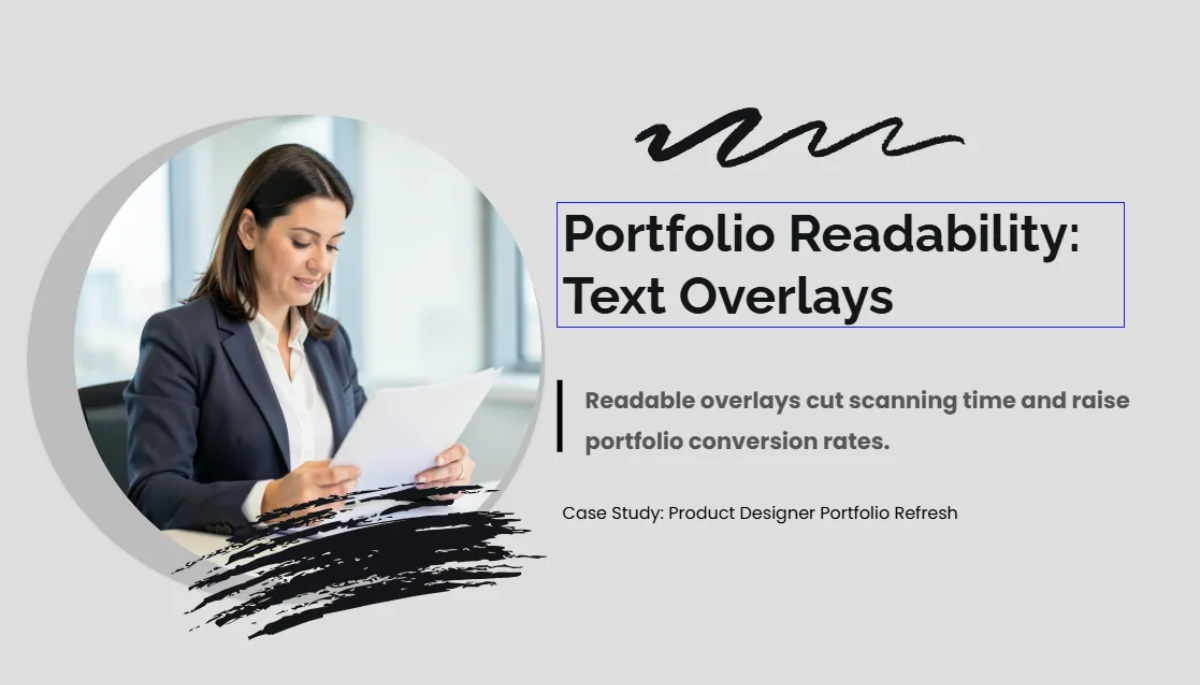 Free Abstract Background Portfolio Template to Edit Online