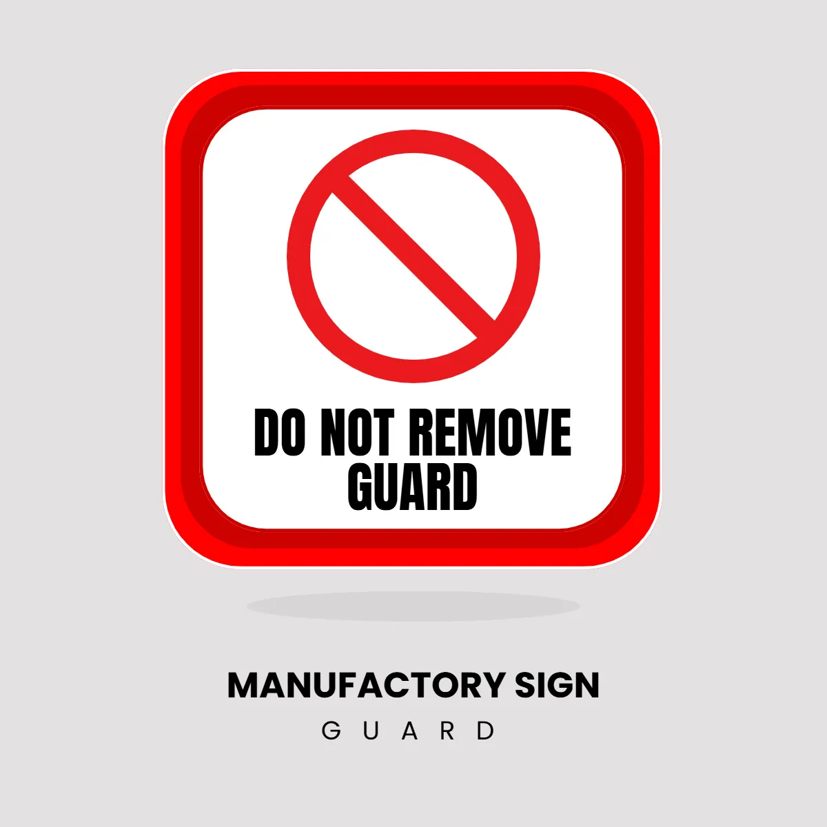 Free Manufactory Guard Sign Clip Art Template to Edit Online Free Manufactory Guard Sign Clip Art Template to Edit Online